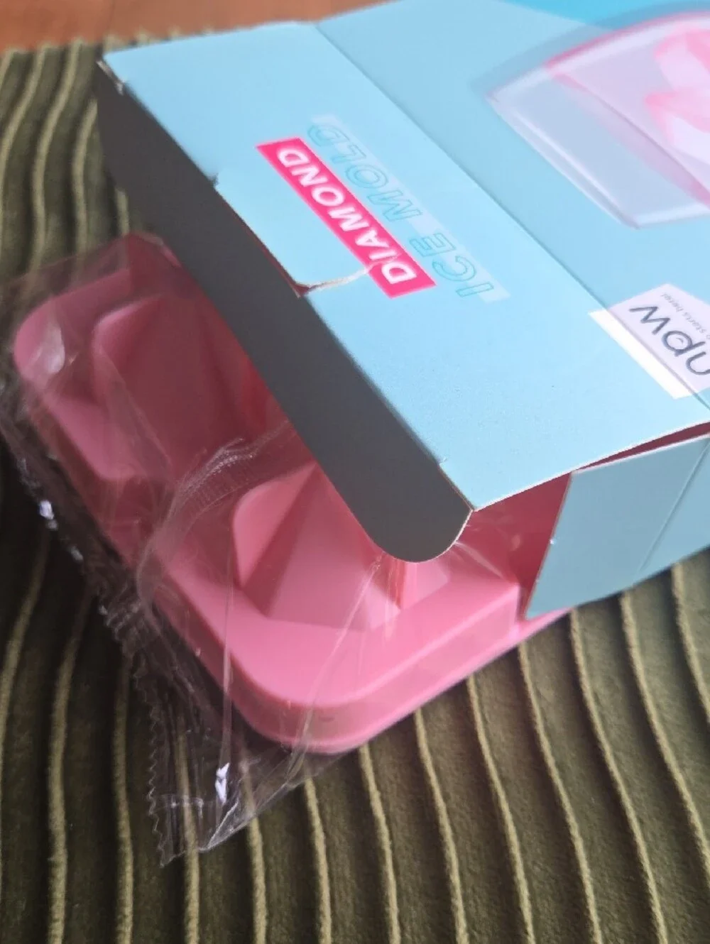 Pink Diamond Ice Mold